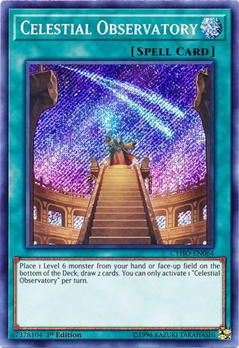 Celestial Observatory - CYHO-EN064 - Secret Rare