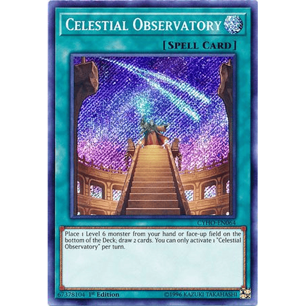 Celestial Observatory - CYHO-EN064 - Secret Rare