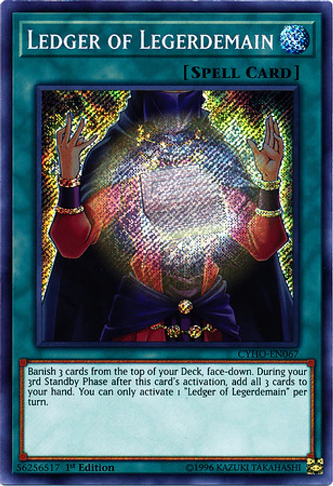 Seer's Handbook - CYHO-EN067 - Secret Rare (español)