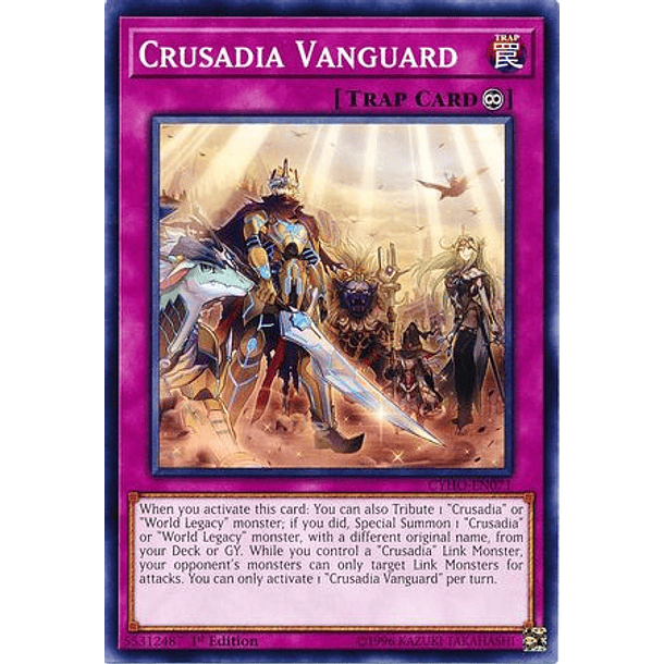 Crusadia Vanguard - CYHO-EN071 - Common
