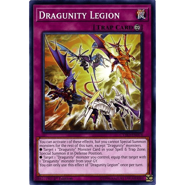 Dragunity Legion - CYHO-EN074 - Common
