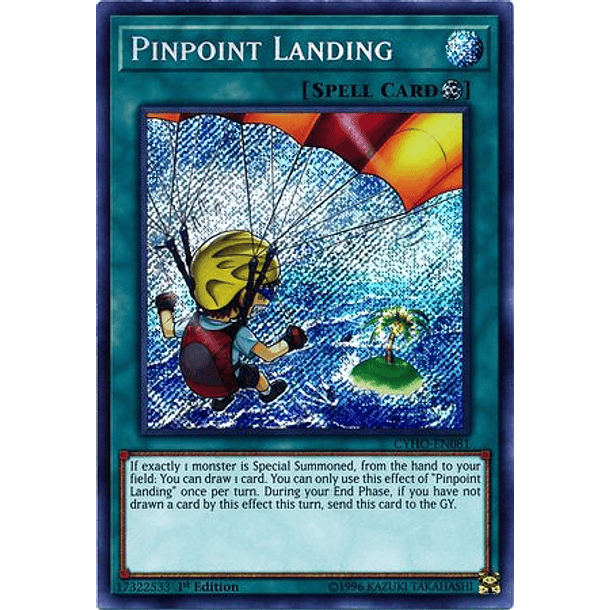 Pinpoint Landing - CYHO-EN081 - Secret Rare