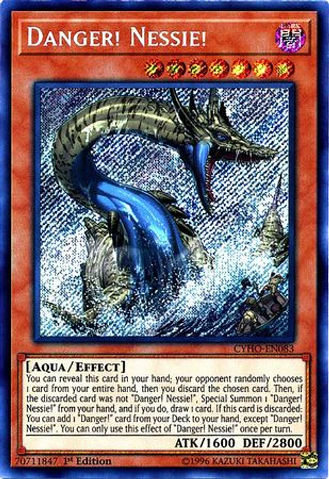 Danger! Nessie! - CYHO-EN083 - Secret Rare
