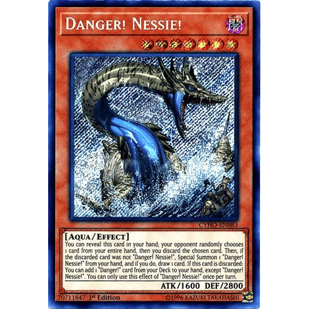 Danger! Nessie! - CYHO-EN083 - Secret Rare