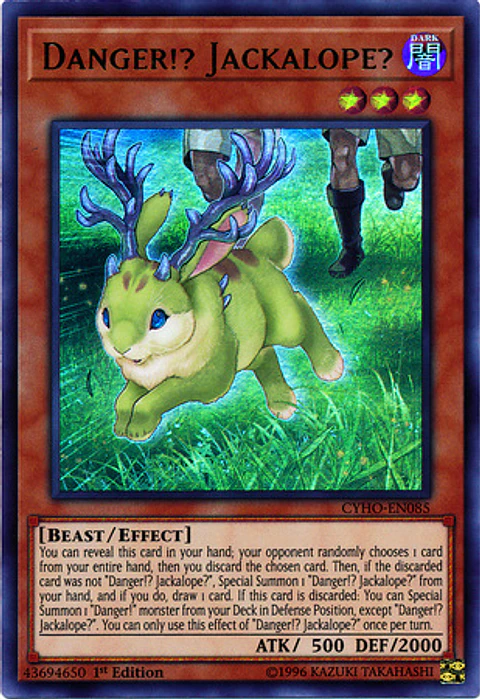 Danger!? Jackalope!? - CYHO-EN085 - Ultra Rare