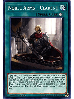 Noble Arms - Clarent - CYHO-EN091 - Common