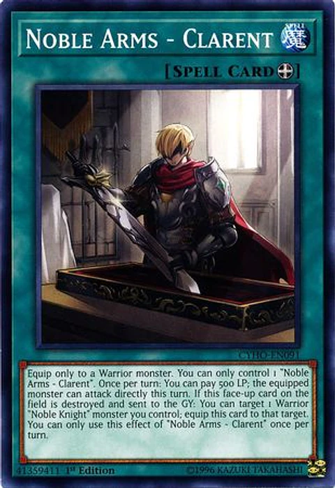 Noble Arms - Clarent - CYHO-EN091 - Common