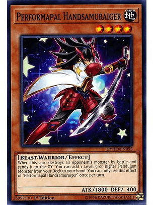 Performapal Handsamuraiger - CYHO-EN093 - Common