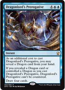 Dragonlord's Prerogative - DTK - R