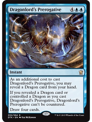 Dragonlord's Prerogative - DTK - R