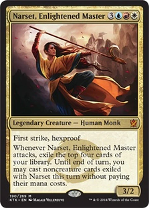 Narset, Enlightened Master - KTK - M