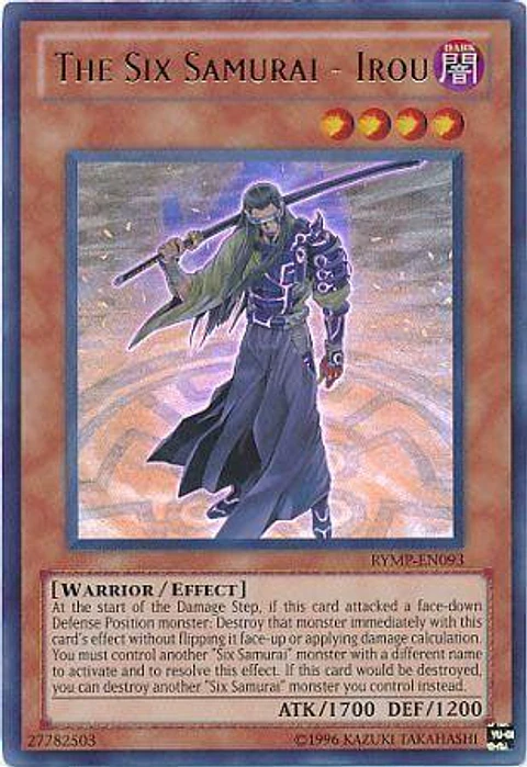 The Six Samurai - Irou - RYMP-EN093 - Ultra Rare 