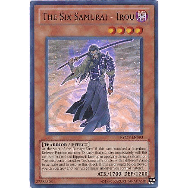 The Six Samurai - Irou - RYMP-EN093 - Ultra Rare 