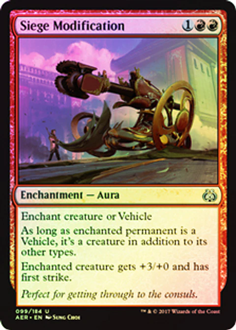 Siege Modification - AER - U ★
