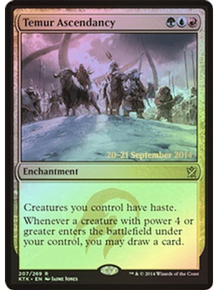 Temur Ascendancy (Khans of Tarkir Prerelease) 
