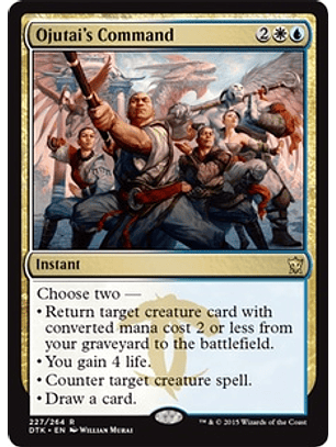 Ojutai's Command - DTK - R 