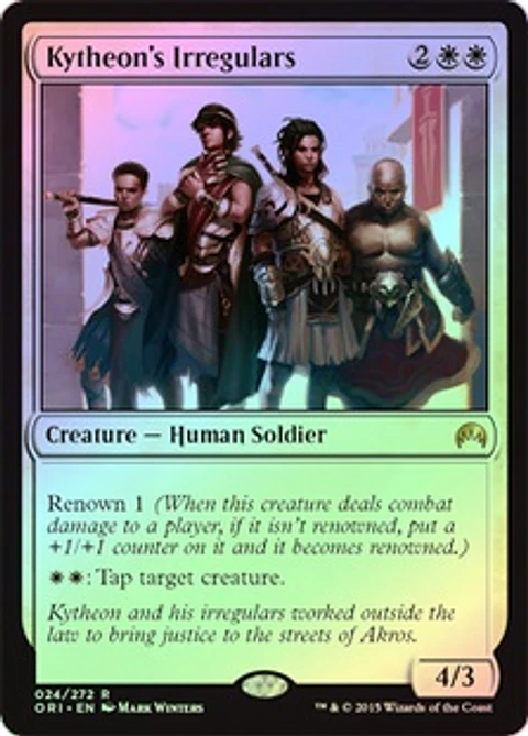 Kytheon's Irregulars - ORI - R ★