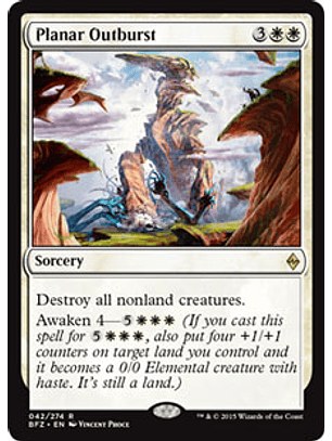 Planar Outburst - BFZ - R