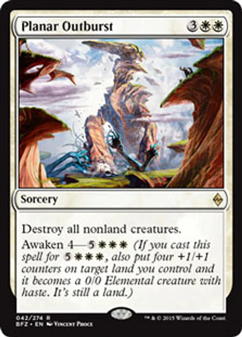 Planar Outburst - BFZ - R