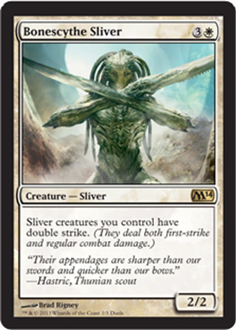 Bonescythe Sliver (Duels of the Planeswalkers 2014) (Xbox) 