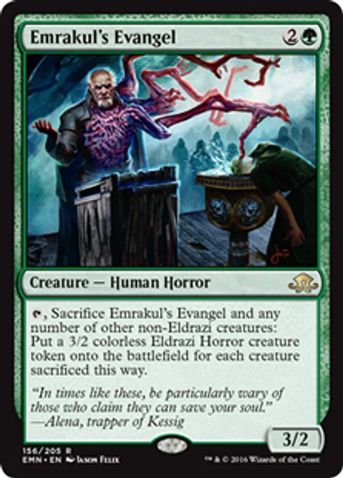 Emrakul's Evangel - EMN - R 