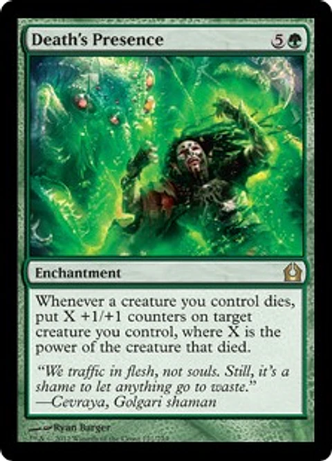 Death's Presence - RTR - R
