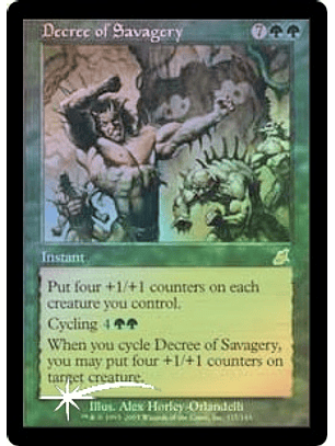 Decree of Savagery - SCG - R ★