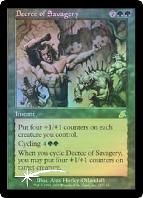 Decree of Savagery - SCG - R ★