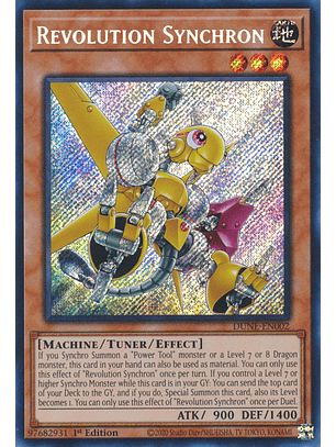 Revolution Synchron - DUNE-EN002 - Secret Rare