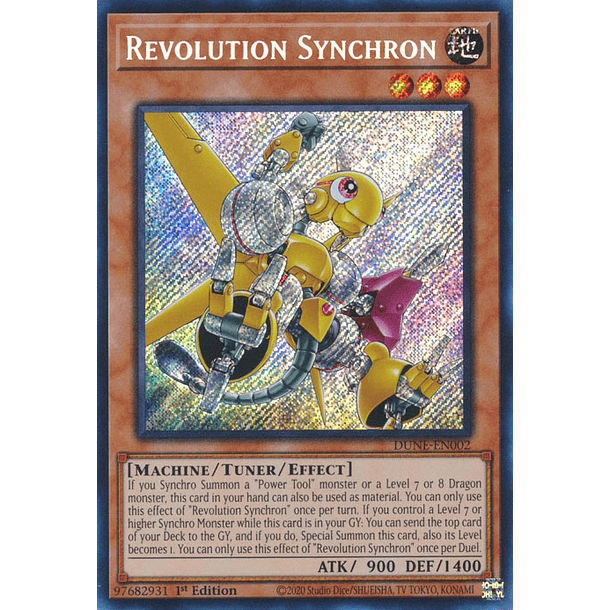 Revolution Synchron - DUNE-EN002 - Secret Rare