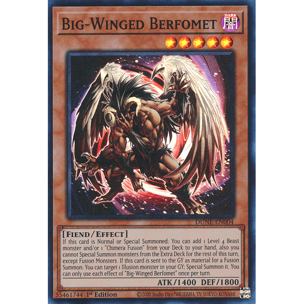 Big-Winged Berfomet - DUNE-EN004 - Super Rare
