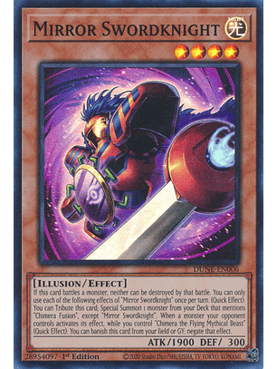 Mirror Swordknight - DUNE-EN006 - Super Rare 