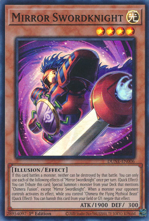 Mirror Swordknight - DUNE-EN006 - Super Rare 