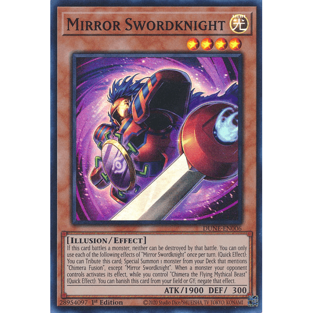 Mirror Swordknight - DUNE-EN006 - Super Rare 
