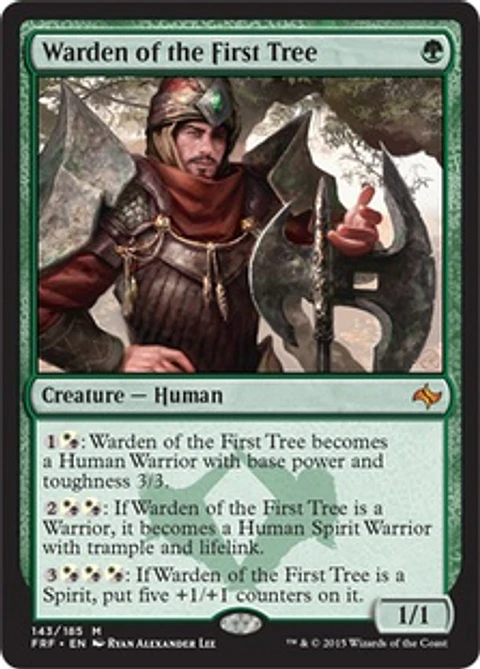 Warden of the First Tree - FRF - M