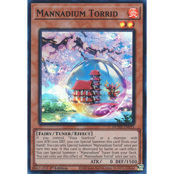 Mannadium Torrid - DUNE-EN011 - Super Rare