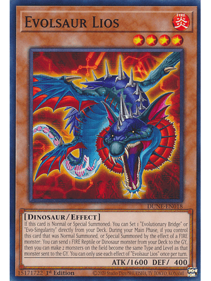 Evolsaur Lios - DUNE-EN018 - Common 