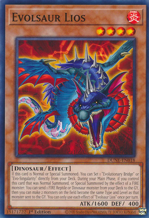Evolsaur Lios - DUNE-EN018 - Common 