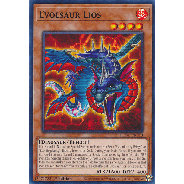 Evolsaur Lios - DUNE-EN018 - Common 