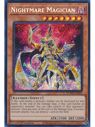 Nightmare Magician - DUNE-EN025 - Secret Rare