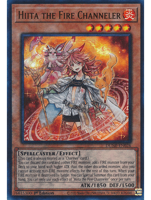 Hiita the Fire Channeler - DUNE-EN026 - Ultra Rare