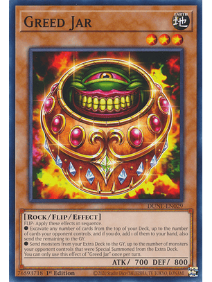 Greed Jar - DUNE-EN029 - Common 