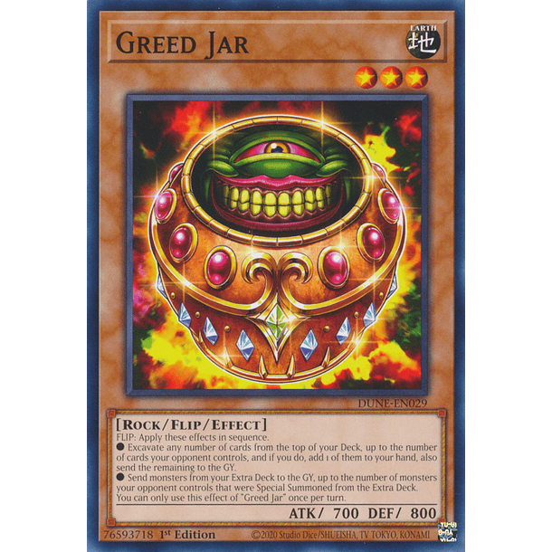 Greed Jar - DUNE-EN029 - Common 