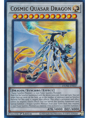 Cosmic Quasar Dragon - DUNE-EN037 - Ultra Rare