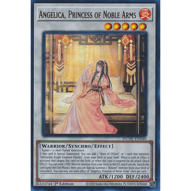 Angelica, Princess of Noble Arms - DUNE-EN040 - Ultra Rare