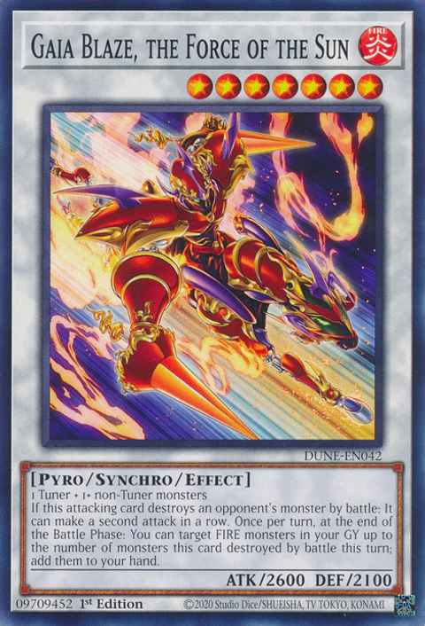 Gaia Blaze, the Force of the Sun - DUNE-EN042 - Common 