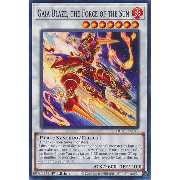 Gaia Blaze, the Force of the Sun - DUNE-EN042 - Common 