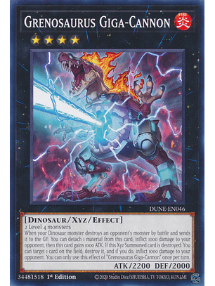 Grenosaurus Giga-Cannon - DUNE-EN046 - Common 