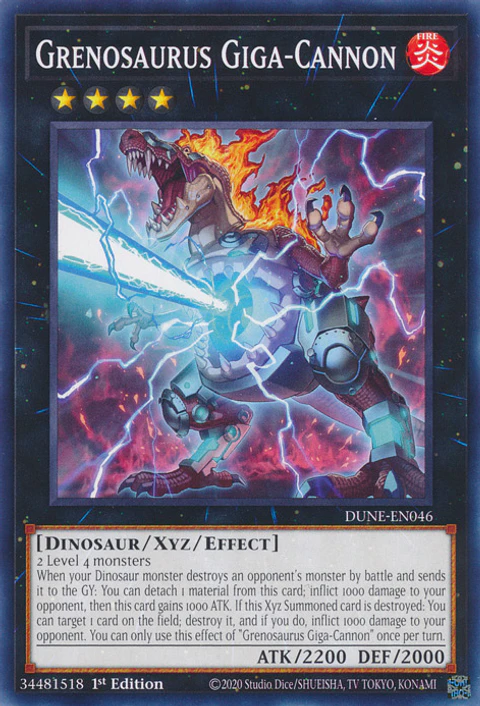 Grenosaurus Giga-Cannon - DUNE-EN046 - Common 