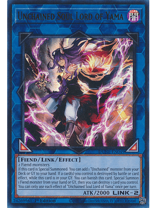 Unchained Soul Lord of Yama - DUNE-EN049 - Ultra Rare